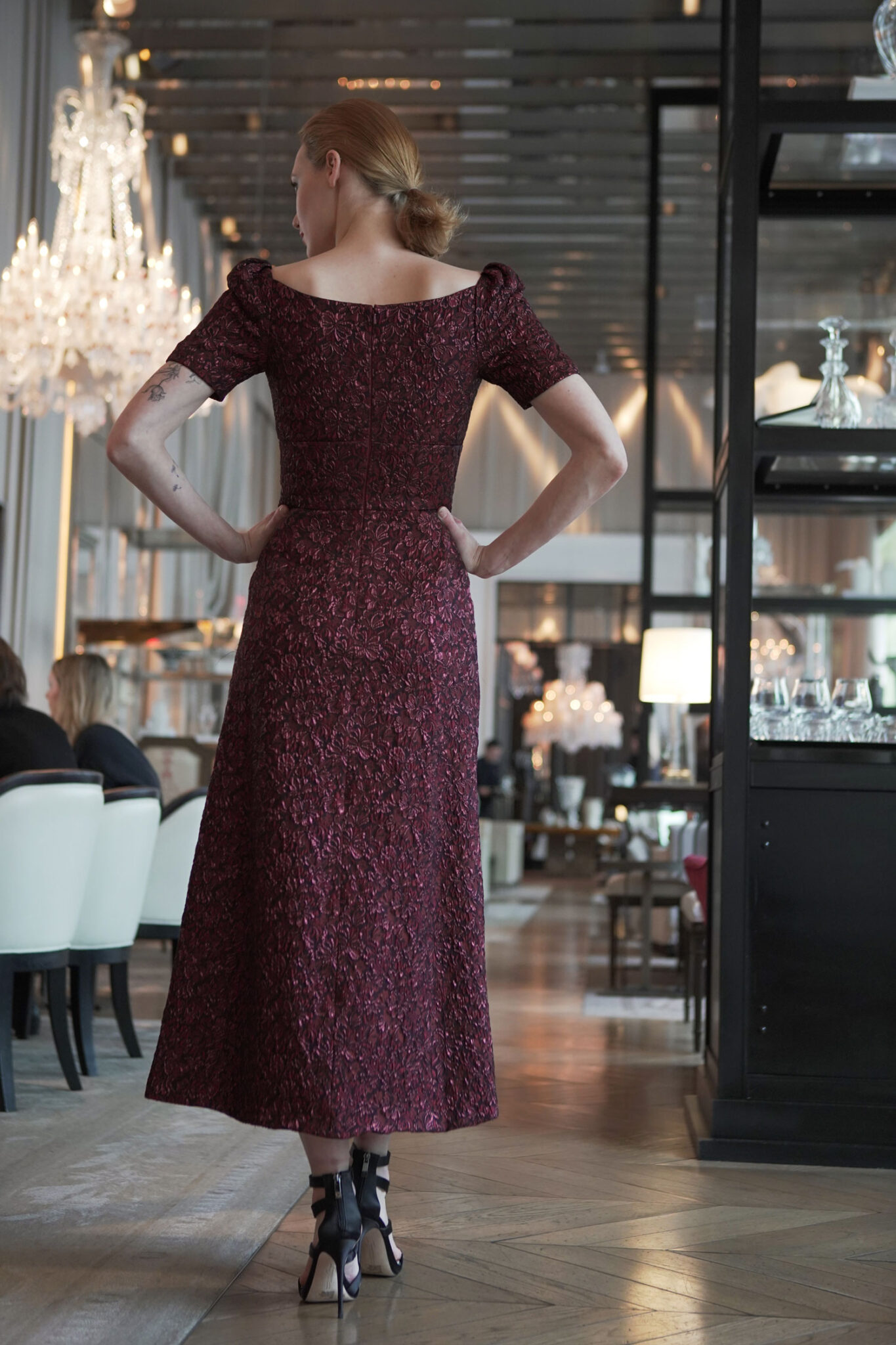 Fairytale Look 3 - Dress in purple for brunch - Verdin New York