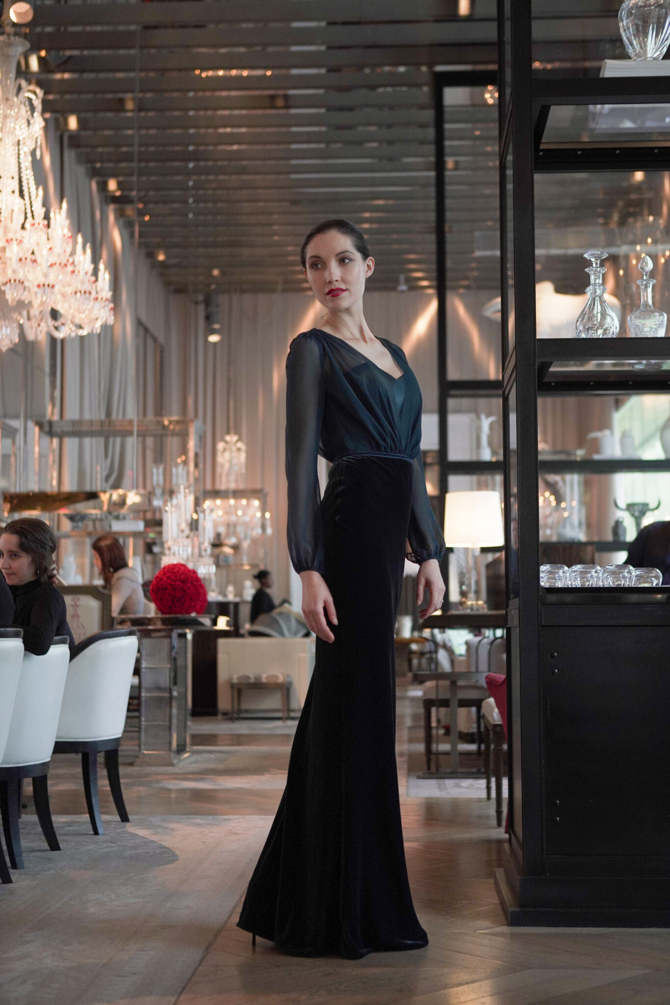 Fairytale Look 9 - Perfect black elegant dress - Verdin New York